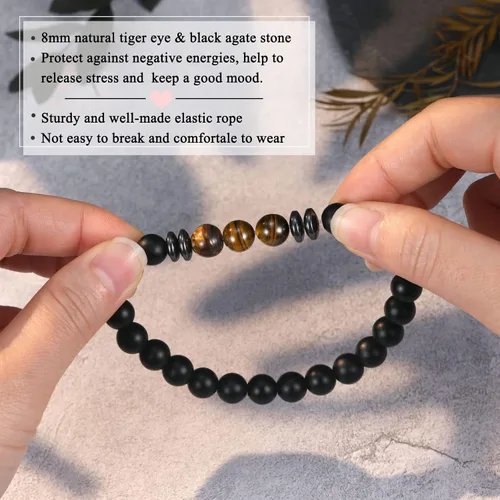 Miniatura 3 de UNGENT THEM Pulsera para hombre y niño, regalos para papá, hijo, mi hombre, nieto, hermano, marido, papá extra, tío, aniversario, graduación