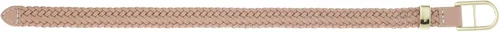 Miniatura 4 de Fossil - Pulsera de acero inoxidable y cuero genuino para mujer