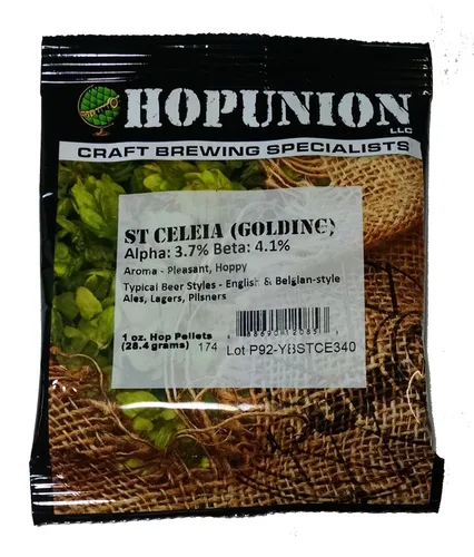 Miniatura 12 de HopUnion 2014A importó pellets de lúpulo para la fabricación de cerveza casera (melón alemán-casco), 1 oz