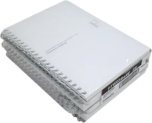 Miniatura 9 de Kyoku PTW03A5W FOBCOOP - Cuaderno de anillo liso, color blanco
