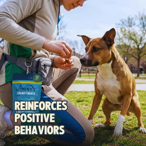 Miniatura 5 de Jiminy's Golosinas masticables de entrenamiento para perros, bajas en calorías, proteína hipoalergénica para insectos, fabricadas en Estados Unidos