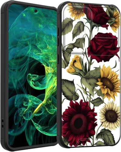 Miniatura 34 de Funda para Galaxy A16 5G con cubierta para cámara deslizante, resistente de doble capa, híbrida, a prueba de golpes, funda protectora resistente
