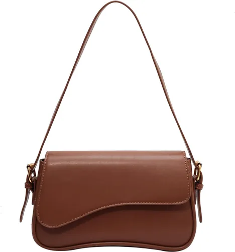 Miniatura 15 de Bolso tote de piel sintética para mujer con 2 correas extraíbles y cierre de cremallera