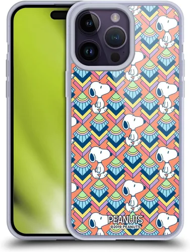 Miniatura 52 de Head Case Designs Snoopy Deco Dreams - Funda de gel suave con licencia oficial de Peanuts Blue Pattern compatible con Apple iPhone 7 Plus/iPhone 8
