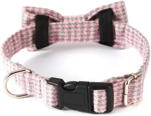 Miniatura 2 de Love Dream Collar de perro con pajarita suave y cómodo para perros pequeños, medianos y grandes, collar ajustable con hebilla de liberación rápida