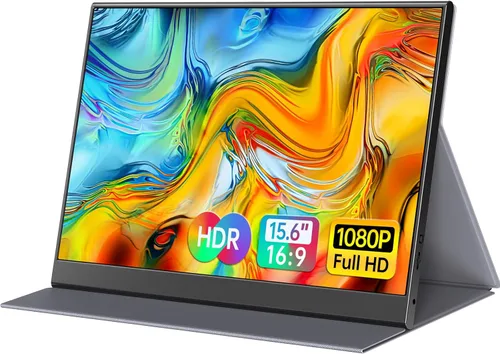 Miniatura 10 de ForHelp Monitor portátil de 14 pulgadas FHD1200P ultradelgado para monitor de portátil, USB-C y HDMI Plug & Play, 100% SRGB, pantalla extensor