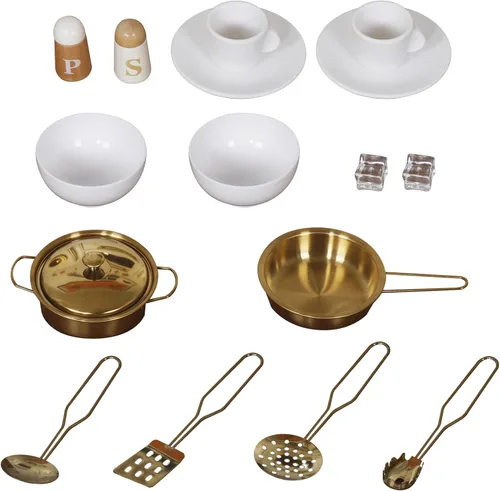Miniatura 7 de Cocina de juego de madera con luz y sonido, fregadero de juguetes y dispensador de agua con agua corriente, juego de cocina grande para niños Negro
