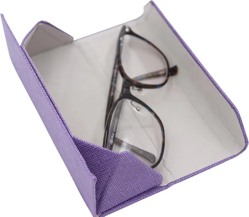 Miniatura 25 de Real Sic Funda para lentes de sol para hombres y mujeres, soporte magnético plegable para lentes de sol, inspirado en el color sólido