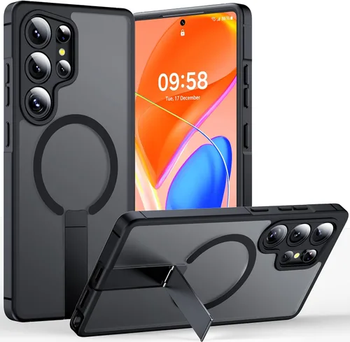 Miniatura 56 de TOCOL Funda para iPhone 11, compatible con Magsafe, protección completa de cámara, imanes integrados, protección contra caídas, funda translúcida