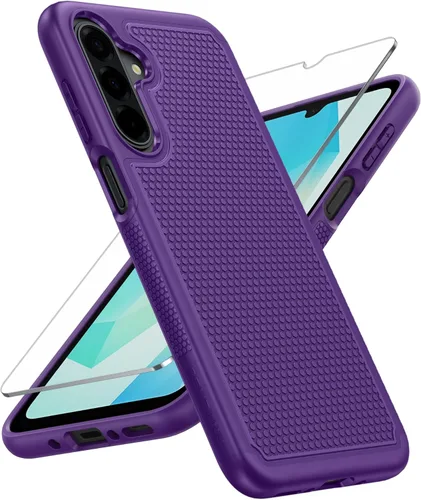 Miniatura 122 de FNTCASE Funda para teléfono Galaxy A14-5G: protección contra caídas de grado militar Samsung A14 5G, probada contra caídas de 14 pies, protector