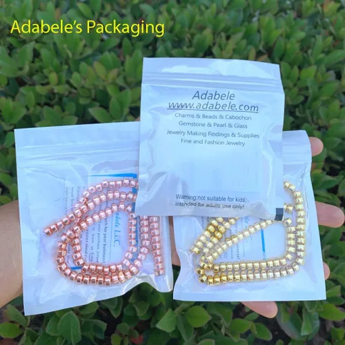 Miniatura 5 de Adabele GFC2-8 - 100 cuentas redondas sueltas de hematita natural, chapadas en plata, 0.315 in, cuentas sueltas y redondas para bricolaje y hematita