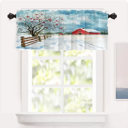 Miniatura 45 de Shrahala Cortinas de nivel de chakras con mandala beige para ventanas de cocina, paneles de cortina de ventana de mandala multicapa de poliéster