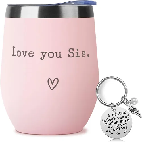Miniatura 11 de SHOW-YA Regalos para Hermanas de Hermana - Te Quiero Hermana - Regalos de Cumpleaños, Navidad, Agradecimiento, Graduación para Hermana, Hermanas