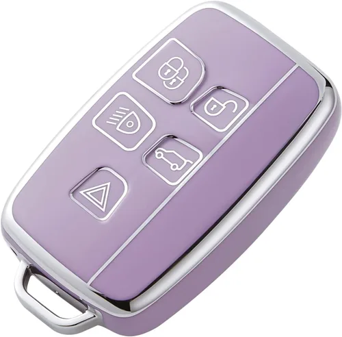 Miniatura 8 de OFFCURVE Key Fob Cover for Land Rover, Full TPU Protective Car Key Case Holder for Land Rover Evoque Velar Sport Discovery Freelander2 LR4 Sport and