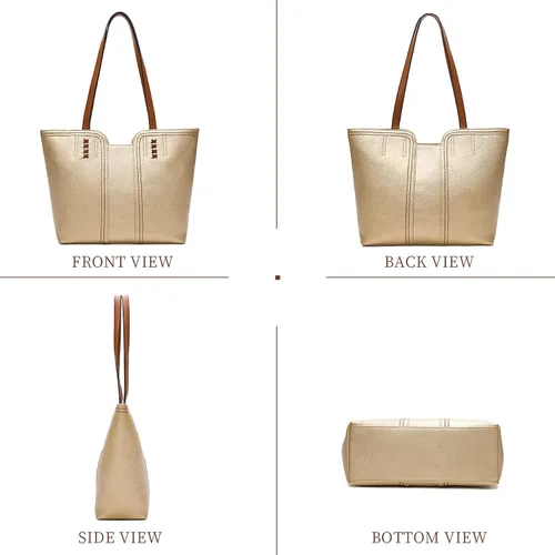 Miniatura 5 de Montana West Tote Bag for Women Top Handle Satchel Purse Oversized Shoulder Handbag Hobo Bags