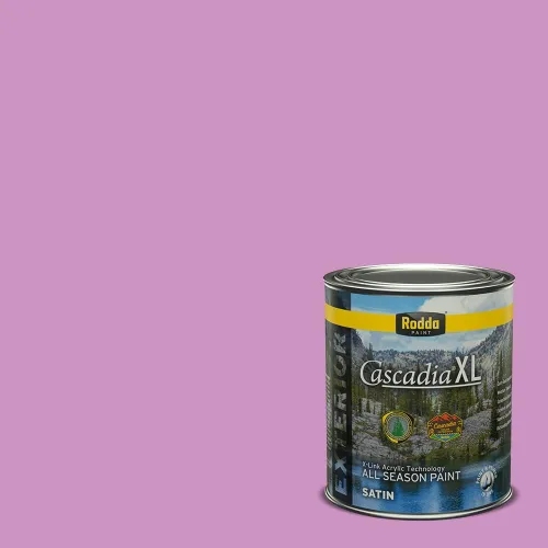 Miniatura 145 de Rodda Paint CASCADIA XL - Pintura satinada exterior e imprimación en uno, cuarto de galón, banderín para bebé
