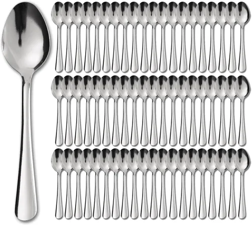 Miniatura 10 de Juego de 36 Piezas de Tenedores de Cena - Tenedores de Cubiertos de Acero Inoxidable Windsor de 7.1 Pulgadas Aptos para Lavavajillas para 36