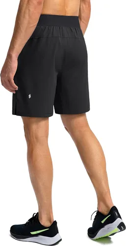 Miniatura 3 de Men's Running Shorts with Zipper Pockets 7 Inch Lightweight Quick Dry Gym Workout Athletic Shorts for Men