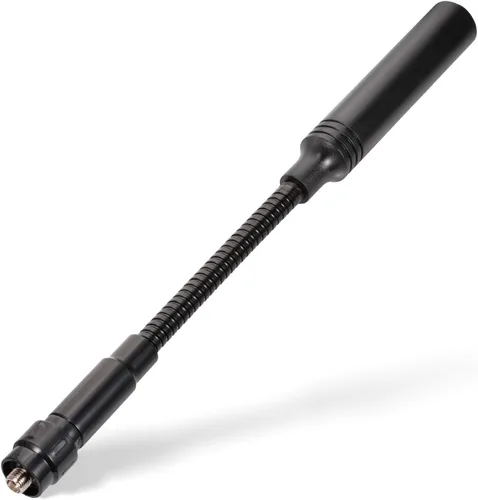 Miniatura 2 de Eightwood Antena de radio de jamón de cuello de cisne VHF/UHF 144/430MHz Antena táctica amateur flexible Conector hembra SMA para radios