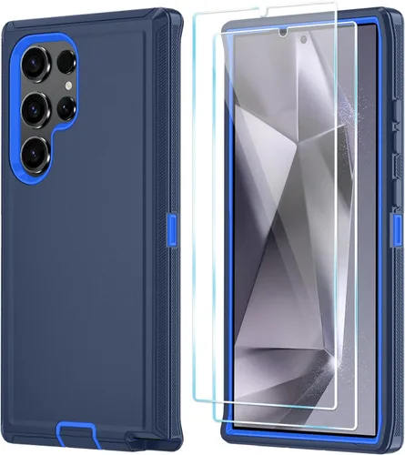 Miniatura 39 de ONOLA Funda compatible con Samsung Galaxy S24 Ultra con protector de pantalla HD, resistente a los golpes y a las caídas, funda de 3 capas