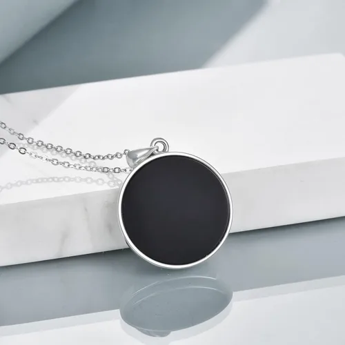 Miniatura 89 de ONEFINITY Collar de plata de ley 925 con diseño de árbol de la vida con colgante de nudo celta de concha de abulón para mujer