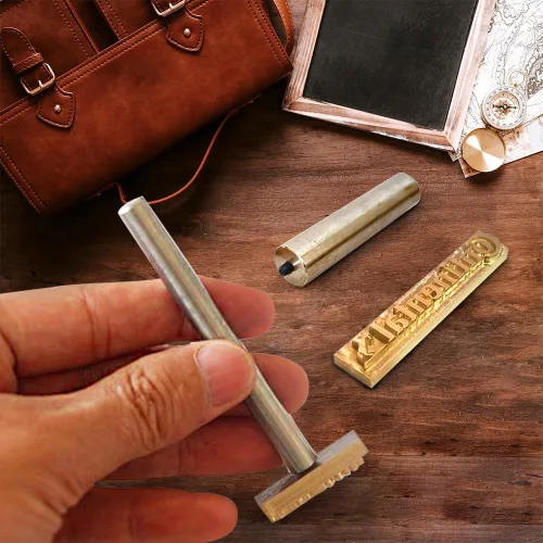 Miniatura 4 de Sello de cuero personalizado grabado en relieve con texto, imagen, logotipo, herramienta de manualidades, regalo para artesanos de cuero