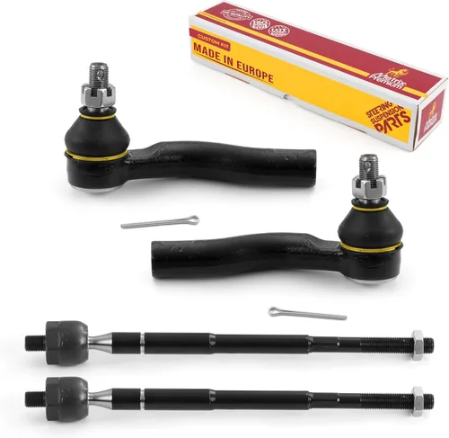 Miniatura 20 de Metrix Premium Chassis Parts - Juego de 4 barras de acoplamiento interior y exterior para Audi A3 15-16, Seat Leon 06-20 (México), 09-17 Volkswagen