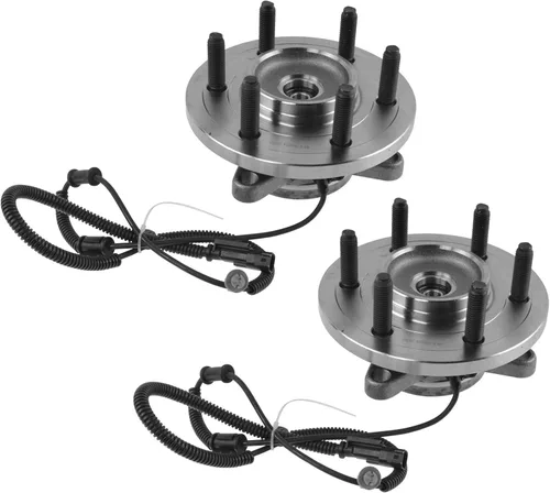 Miniatura 83 de TRQ Juego de 2 rodamientos de rueda delantera y conjunto de cubo 4WD compatible con Ford Ranger Mazda B4000 1998-2000