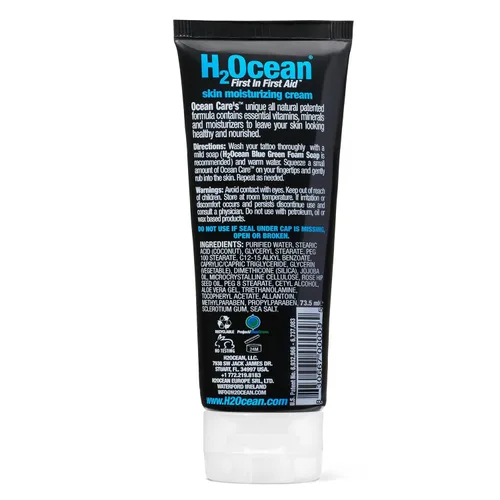 Miniatura 6 de H2ocean-ocean, Espuma para cuidado de tatuaje, 2.5 onza, Negro