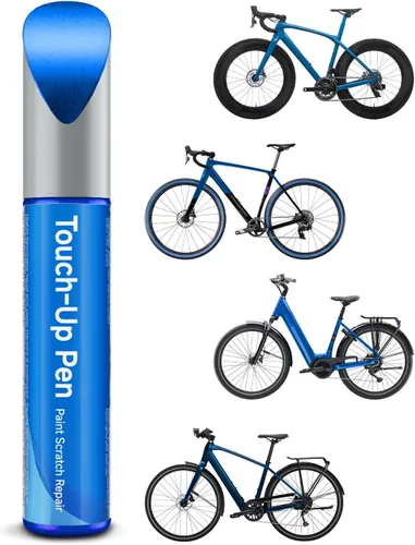 Alpine - Pintura de retoque de bicicleta azul brillante compatible con Trek, kit de pintura de retoque – Color de coincidencia exacta para arañazos