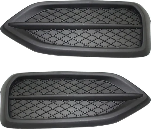 Garage-Pro Juego de cubiertas antiniebla compatibles con Honda Civic 2014-2015 delantero, lado del conductor y del pasajero, Coupé, color negro