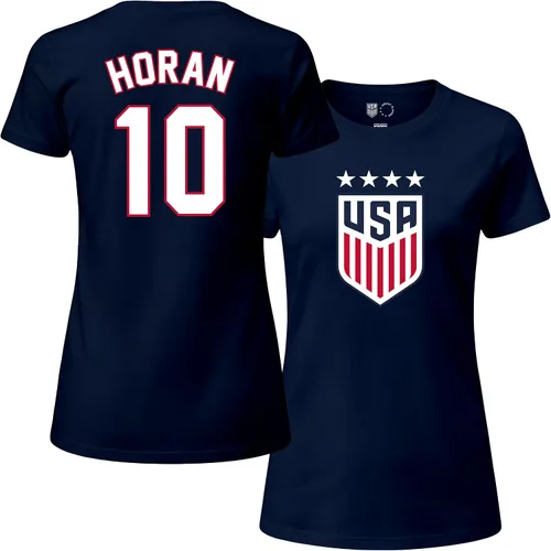 Miniatura 10 de Icon Sports Camiseta de algodón con licencia oficial del equipo nacional de fútbol femenino de EE. UU. - Mujeres - 67WCT