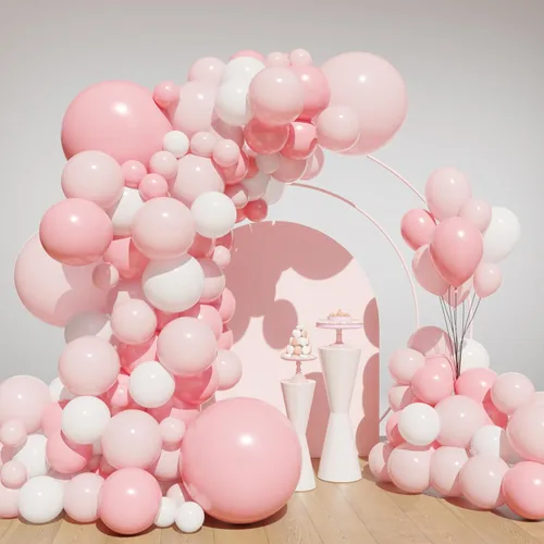 Miniatura 11 de Lukiituke Kit de arco de globos rojos, negros y dorados, 114 globos rojos, negros y dorados, 4 tamaños para cumpleaños, fiestas temáticas de casino