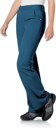 Miniatura 2 de Urbane Ultimate - Pantalones quirúrgicos para mujer ajuste moderno tela elástica suave de lujo cintura 5050 sanitarios médicos 9300 Caribe