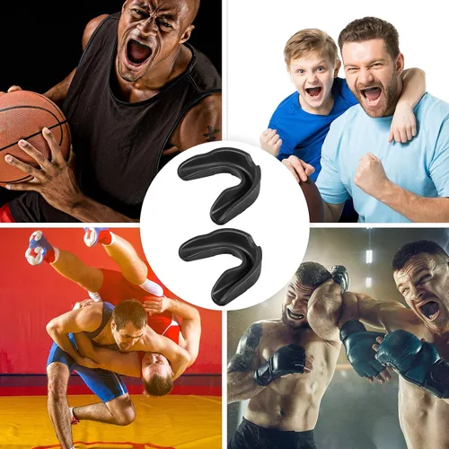 Miniatura 6 de Protectores bucales deportivos de Game Guard para boxeo, baloncesto, fútbol, hockey, karate, rugby - Armadura dental para cualquier