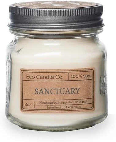 Miniatura 21 de Eco Candle Co. Vela Reciclada, Gardenia y Guayaba, 6 oz. – Aromas de Gardenia, Jazmín, Guayaba y Verdes Tropicales – 100% Cera de Soja, Sin Plomo