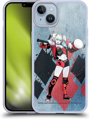 Miniatura 79 de Head Case Designs Funda de gel suave con licencia oficial de Batman DC Comics Love Hate Joker Harley Quinn Graphics [protección de grado militar]