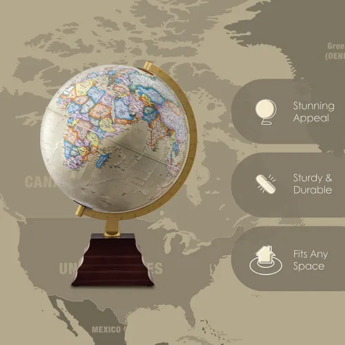 Miniatura 7 de Globo peninsular de Waypoint Geographic