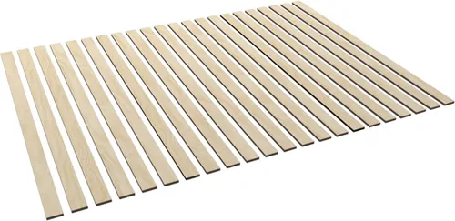 Miniatura 4 de Ekena Millwork Kit de panel de pared de listones de madera ajustables de 47 pulgadas de alto x 3/8 pulgadas de alto, con listones de 2 pulgadas