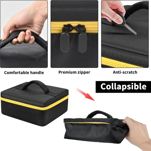 Miniatura 3 de Estuche para herramientas compatible con DEWALT 20V Max XR (DCW600B) / para enrutador inalámbrico de iones de litio Makita XTR01Z 18V LXT