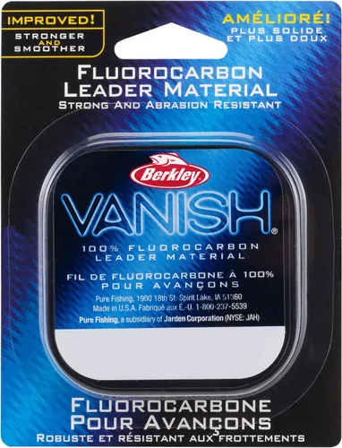 Miniatura 6 de Berkley Vanish Línea de Pesca de Fluorocarbono/Material Líder Transparente - Desvanecer