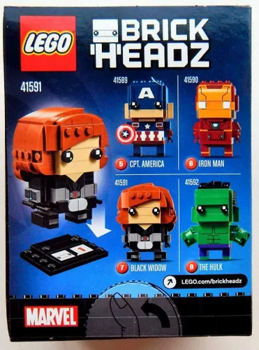 Miniatura 2 de Kit para construir LEGO BrickHeadz de la Viuda Negra 41591