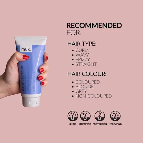 Miniatura 5 de MUK. Tratamiento Reparador Intenso para el Cuidado del Cabello - 6.8 fl oz