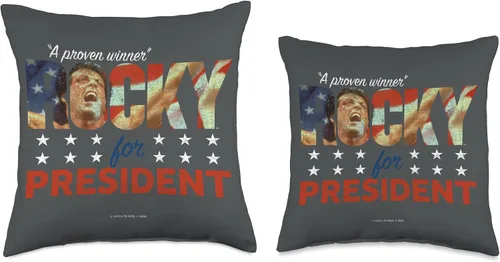 Miniatura 3 de Rocky Proven Winner Throw Pillow, 16x16, Multicolor