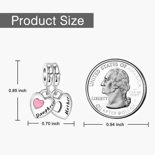 Miniatura 6 de Dije colgante de plata de ley 925 con forma de corazón y gato, para pulseras y collares, joyería de regalo para mujeres, niñas, familiares y amigas