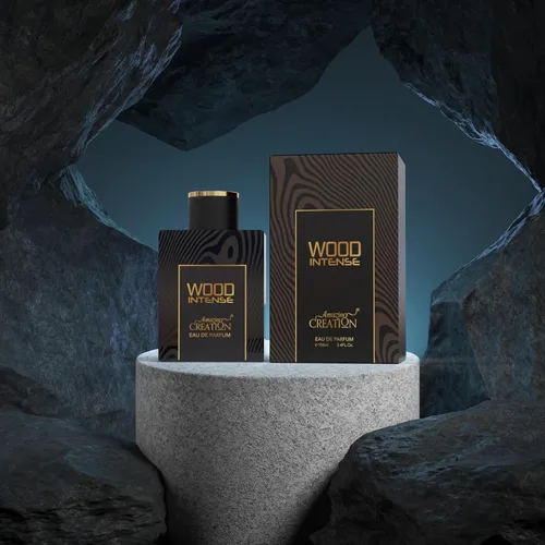 Miniatura 4 de Amazing Creation Wood Intense EDP para hombres, 3.4 fl oz / 3.4 fl oz