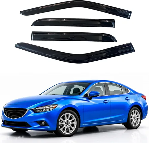 Miniatura 61 de Visor para ventana IG para Hyundai Venue 2020-2023, protector contra la lluvia, adhesivo extra duradero, deflector de viento para lado