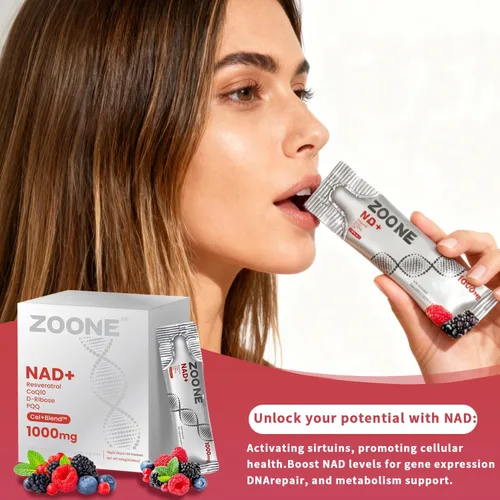 Miniatura 7 de Suplemento de resveratrol NAD, suplemento líquido NAD+ de 1000 mg, con ribósido de nicotinamida, resveratrol y PQQ, suplementos NAD para hombres