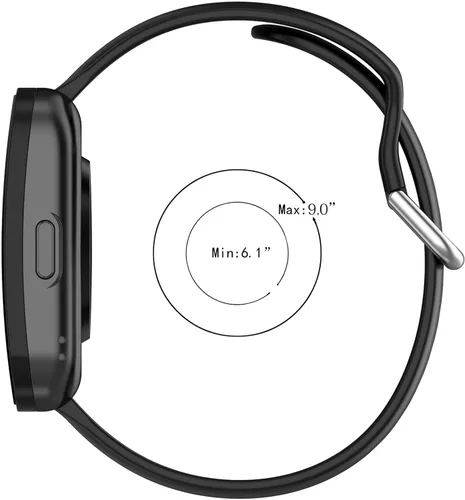 Miniatura 6 de BabyValley Correas de reloj ajustables de liberación rápida de repuesto, correa de silicona transpirable compatible con Huawei Watch GT3 Pro/GT2