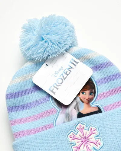 Miniatura 6 de Disney - Gorro de invierno para niñas y 2 pares de guantes o manoplas (edad 2-7)